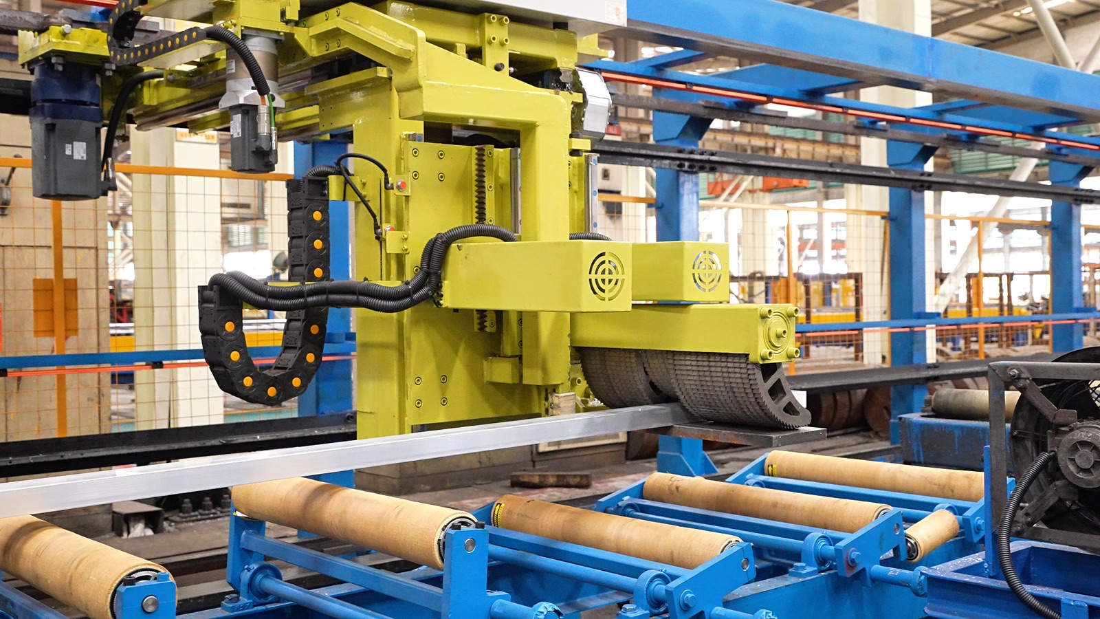 Aluminum profile factory production