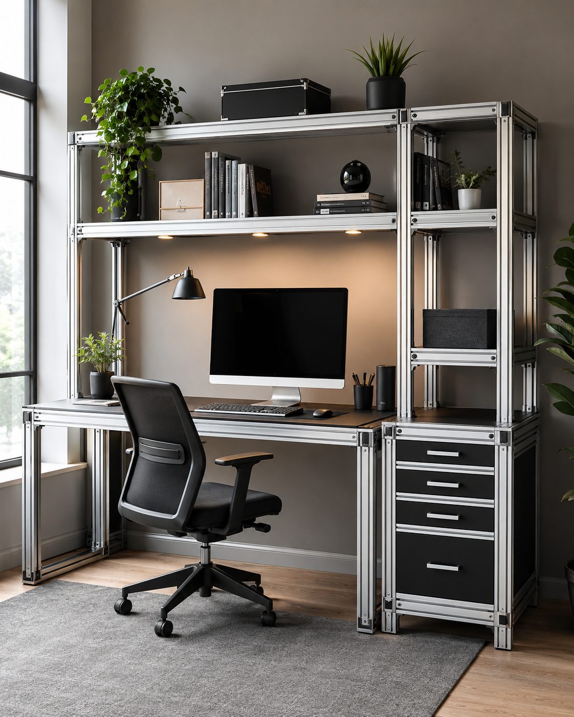 Full-aluminum home profile 17
