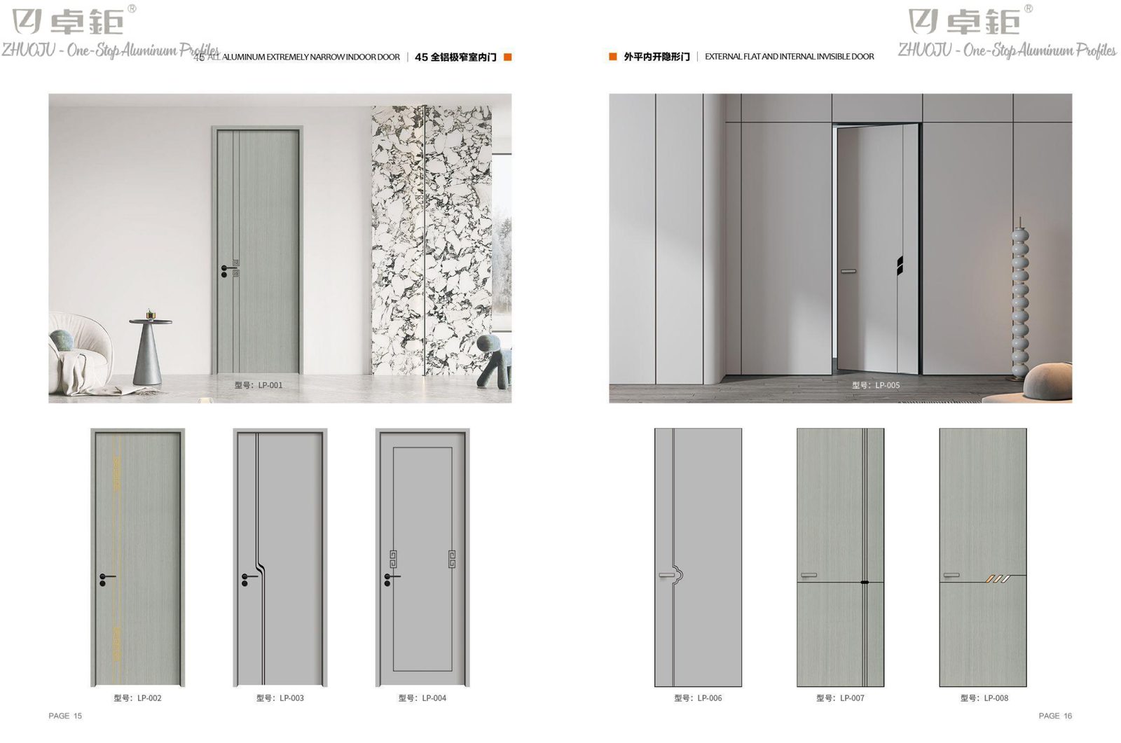 Full-aluminum home profile 28