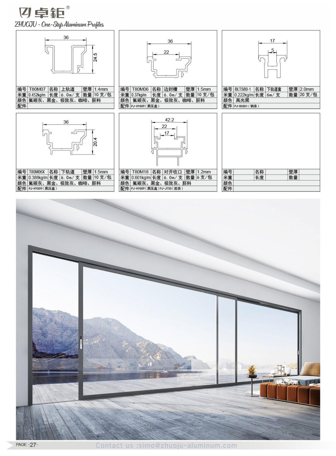 System windows and doors 14