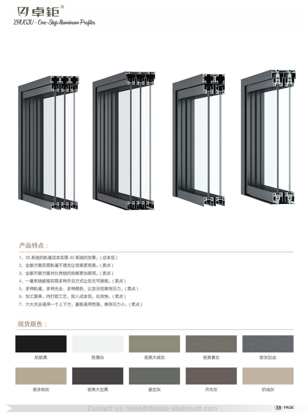 System windows and doors 24