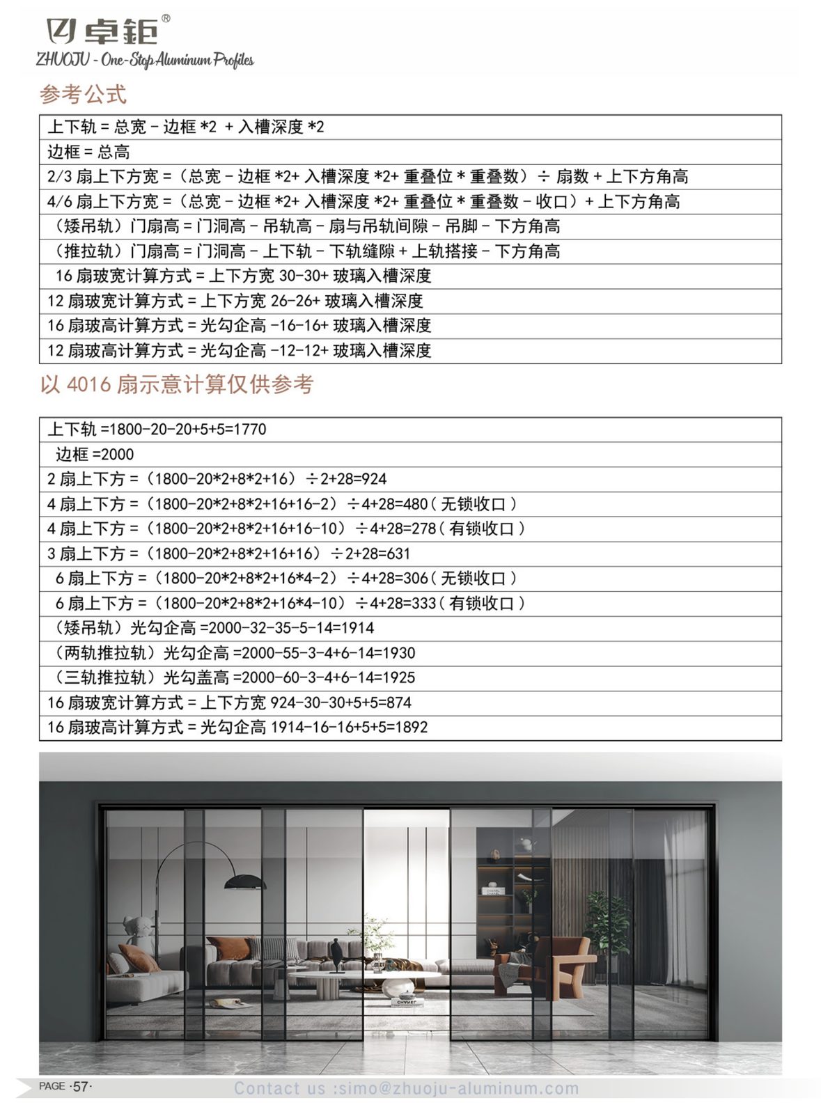 System windows and doors 43