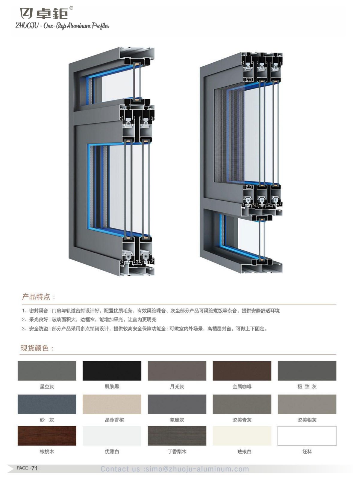 System windows and doors 56