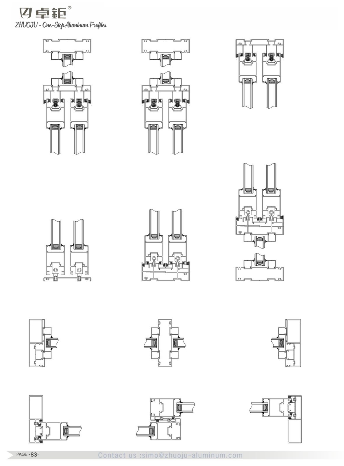System windows and doors 68