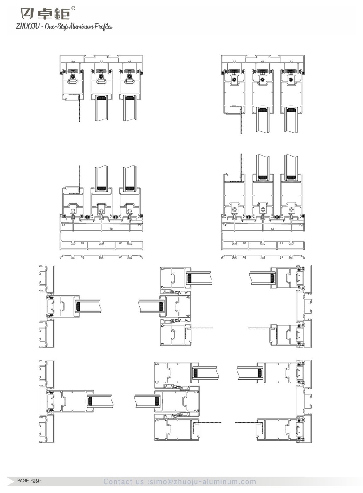 System windows and doors 84