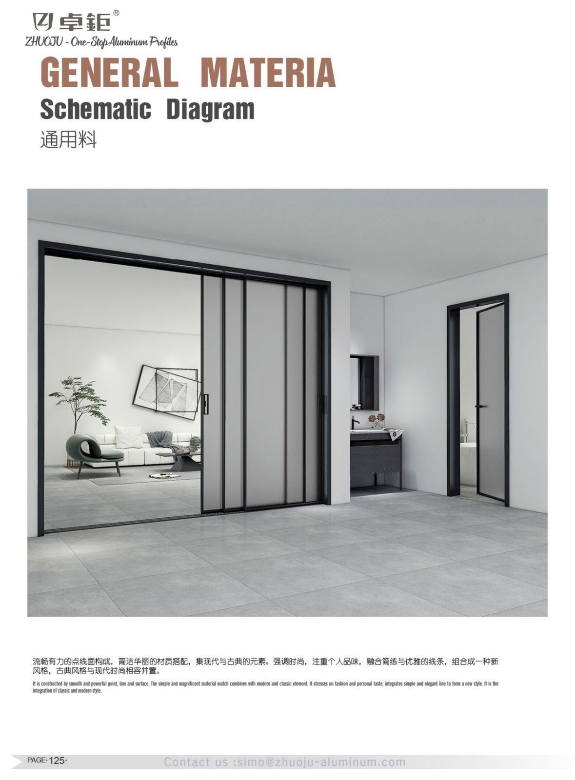 System windows and doors 110